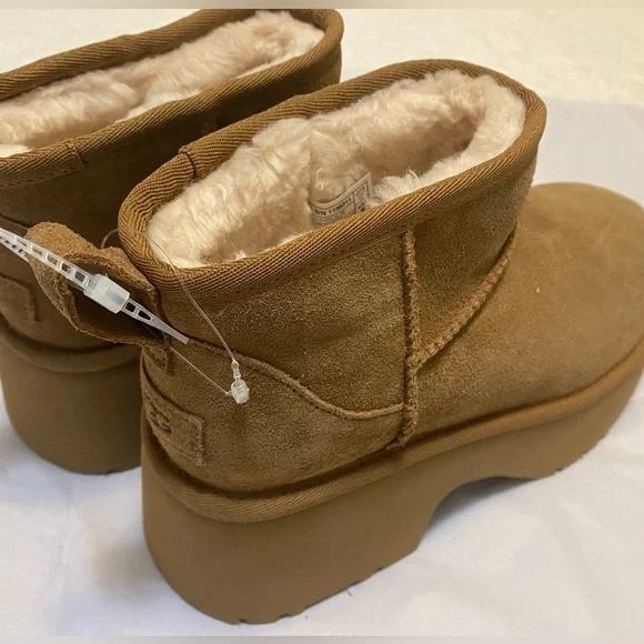 UGG Classic Ultra Mini New Heights Platform Boots - Picture 6 of 12